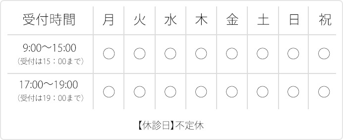 営業時間
