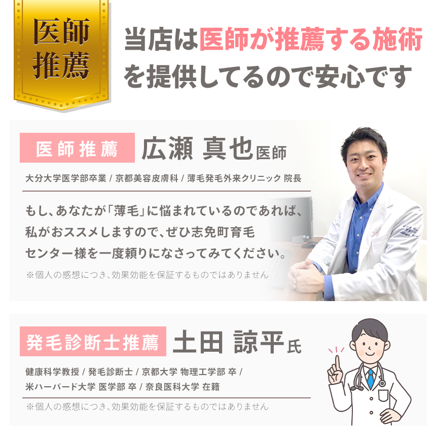 医師推薦