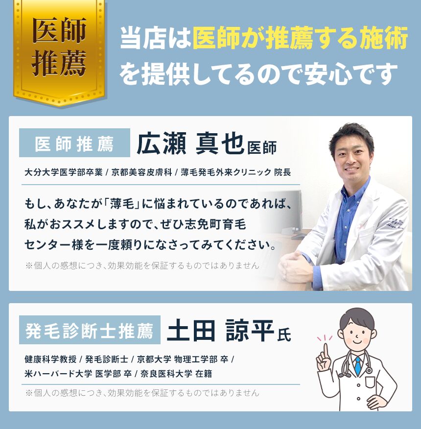 医師推薦